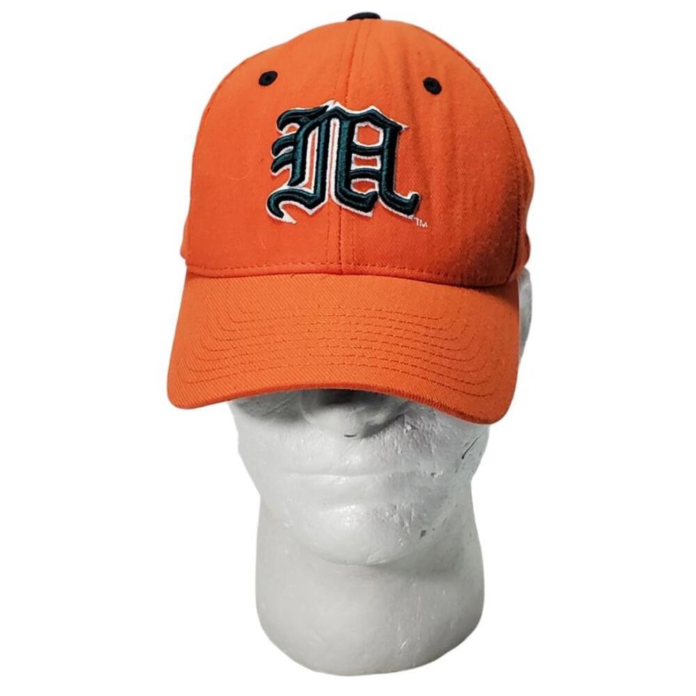 Miami Hurricanes NCAA Zephyr Fitted Hat Cap Size 7
